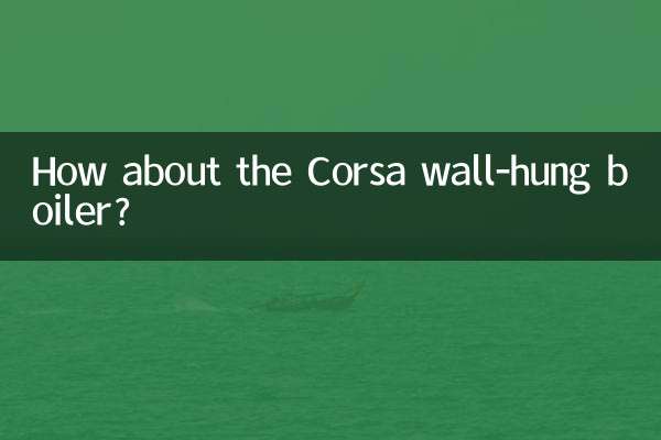 How about the Corsa wall-hung boiler?