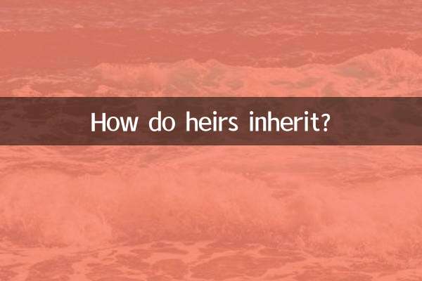 How do heirs inherit?