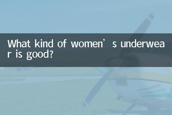 Quel genre de sous-vêtements pour femmes est bon ?