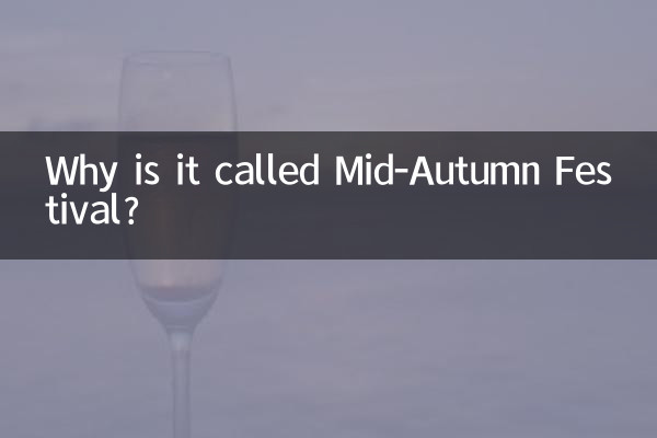 왜 중추절이라고 부르나요?