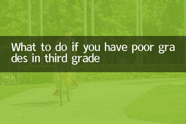 यदि तीसरी कक्षा में आपके ग्रेड खराब हों तो क्या करें?