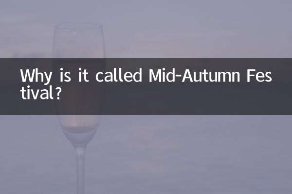 왜 중추절이라고 부르나요?