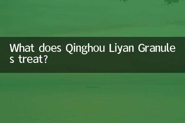 কিংহো লিয়ান গ্রানুলস কি চিকিৎসা করে?