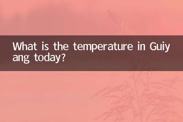 دمای هوای گویانگ امروز چقدر است؟