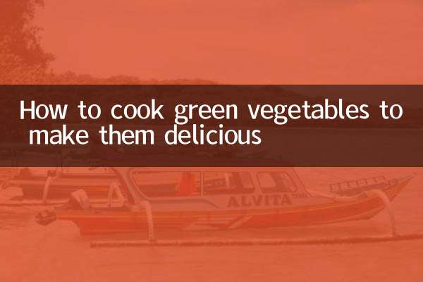 Cómo cocinar vegetales verdes para que queden deliciosos.