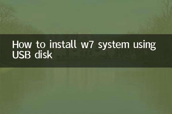 怎麼用u盤裝w7系統
