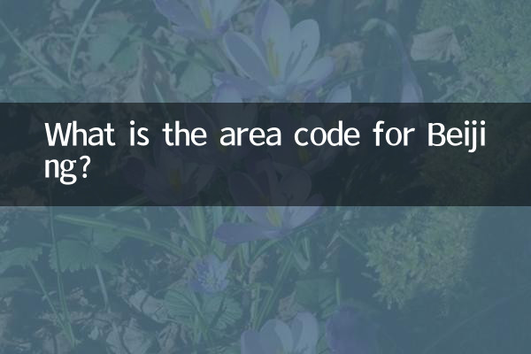 बीजिंग का एरिया कोड क्या है?