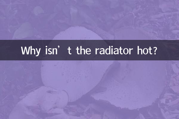 ریڈی ایٹر گرم کیوں نہیں ہے؟