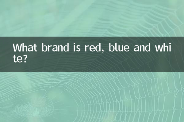 Welche Marke ist Rot, Blau und Weiß?