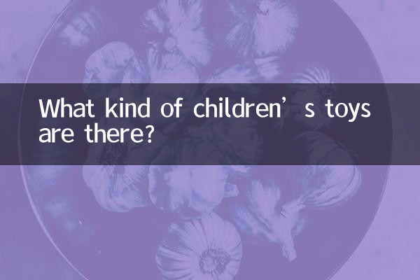Was für Kinderspielzeug gibt es?