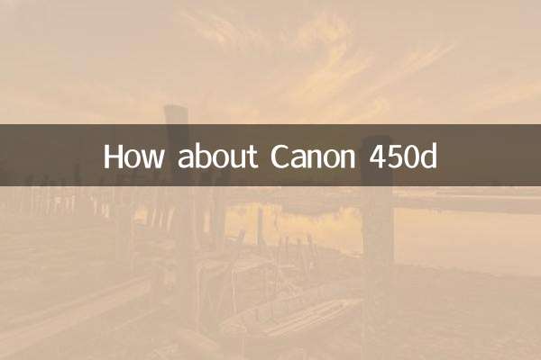 Que diriez-vous du Canon 450d ?