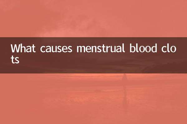 O que causa coágulos sanguíneos menstruais