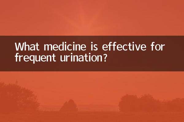 Welches Medikament hilft gegen häufiges Wasserlassen?