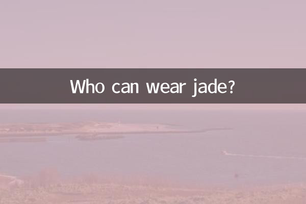 Qui peut porter du jade ?