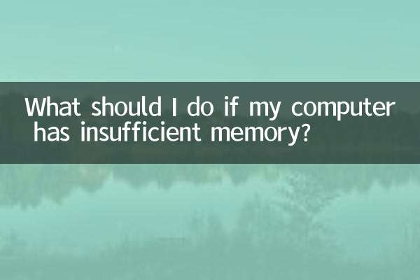 O que devo fazer se meu computador não tiver memória suficiente?
