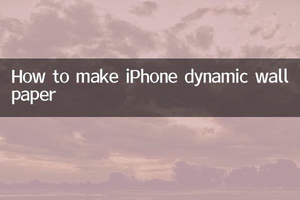 Come creare sfondi dinamici di iPhone