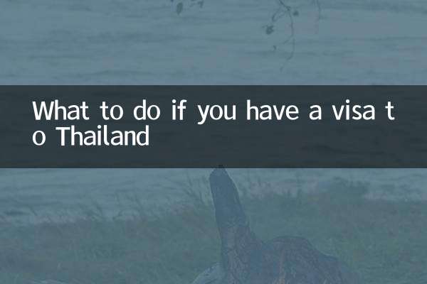 O que fazer se você for ao visto da Tailândia