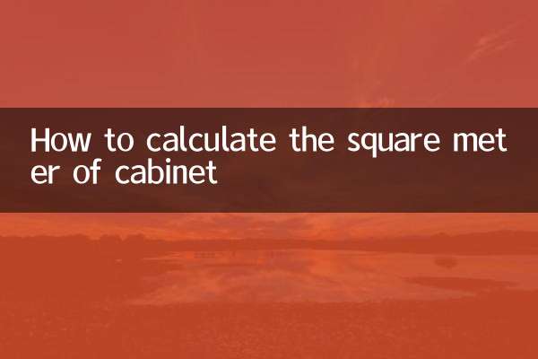 Come calcolare il metro quadro del mobile