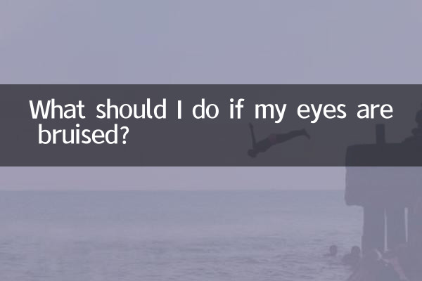 আমার চোখ থেঁতলে গেলে আমার কী করা উচিত?