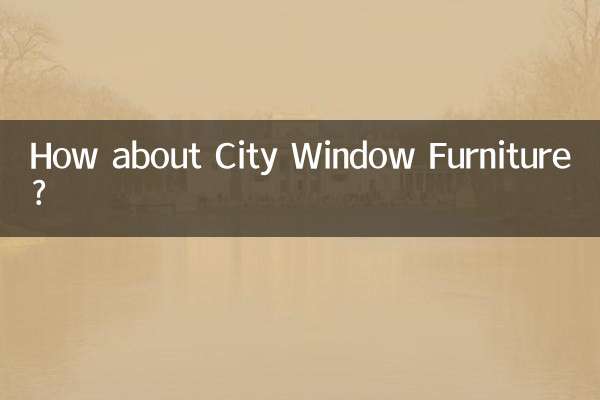 Que tal móveis para janelas urbanas?