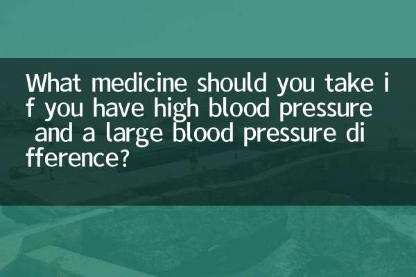 Welche Medikamente sollten Sie einnehmen, wenn Sie hohen Blutdruck und einen großen Blutdruckunterschied haben?