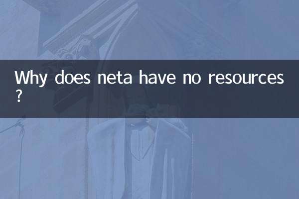 なぜネタにはリソースがないのか？