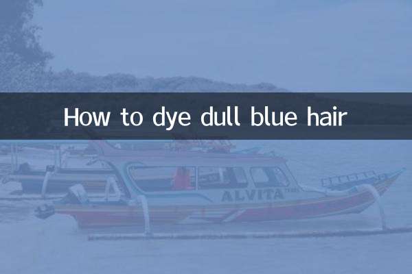 ہلکے نیلے بالوں کو رنگنے کا طریقہ