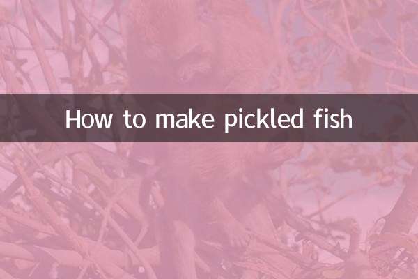 طرز تهیه ماهی ترشی