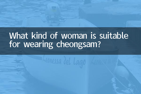 Que tipo de mulher é adequada para usar cheongsam?