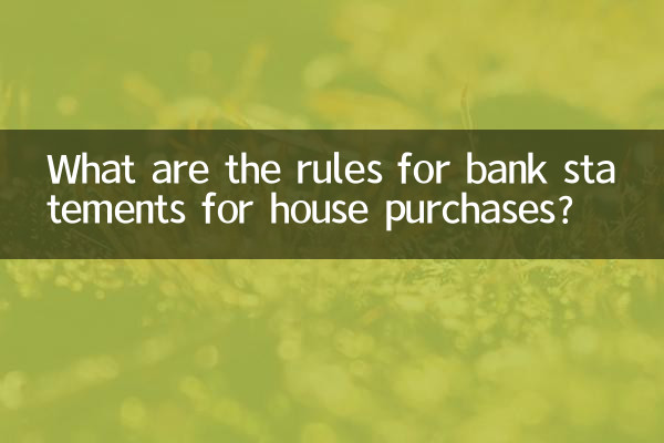 বাড়ি কেনার জন্য ব্যাঙ্ক স্টেটমেন্টের নিয়ম কি?