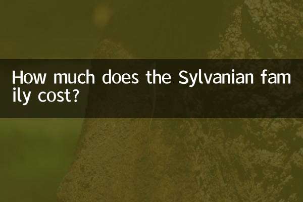 ¿Cuánto cuesta la familia Sylvanian?