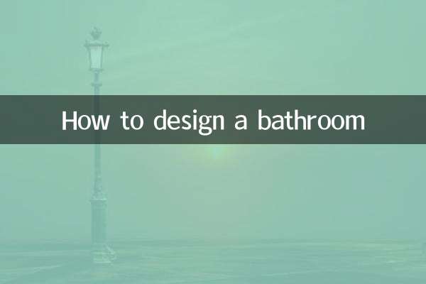 So gestalten Sie ein Badezimmer