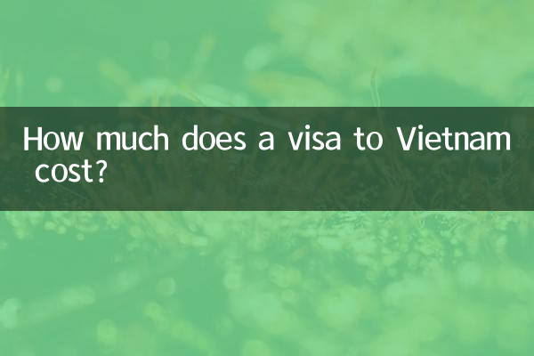How much does a visa to Vietnam cost?