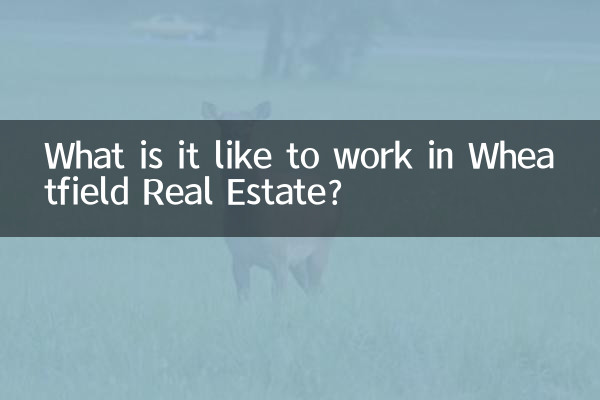 What is it like to work in Wheatfield Real Estate?