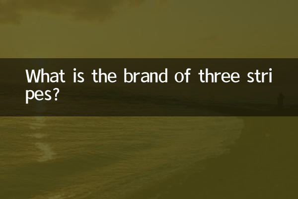 Qual é a marca das três listras?