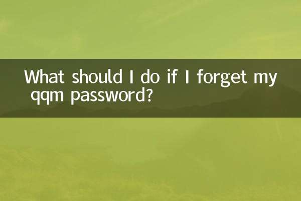 O que devo fazer se esquecer minha senha qqm?