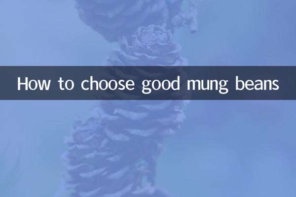Cómo elegir buenos frijoles mungo