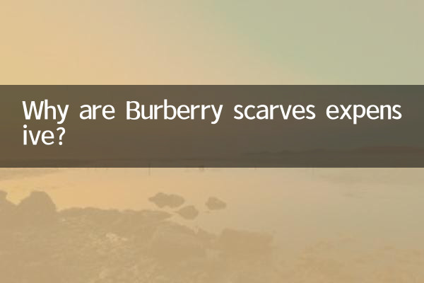 ¿Por qué son caras las bufandas de Burberry?