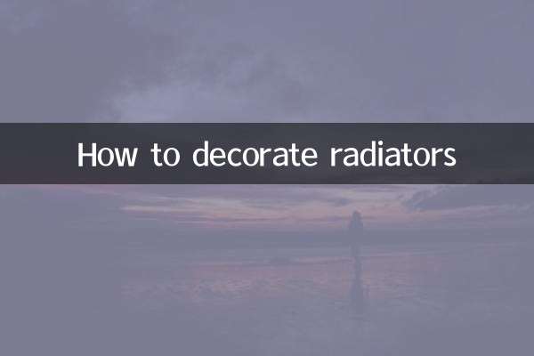 So dekorieren Sie Heizkörper