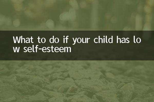 What to do if your child has low self-esteem