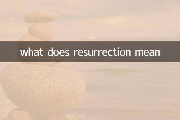 复活是什么意思