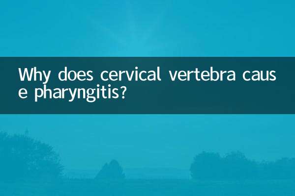 কেন সার্ভিকাল কশেরুকা ফ্যারঞ্জাইটিস সৃষ্টি করে?