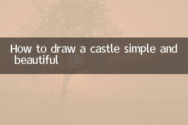 城堡怎麼畫簡單又漂亮