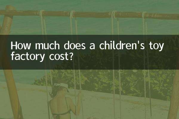 بچوں کے کھلونا فیکٹری کی قیمت کتنی ہے؟
