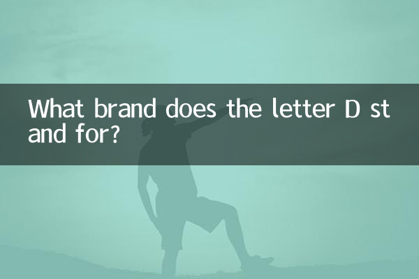 Che marca rappresenta la lettera D?