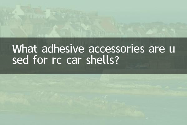 Welches Klebezubehör wird für RC-Car-Karosserien verwendet?