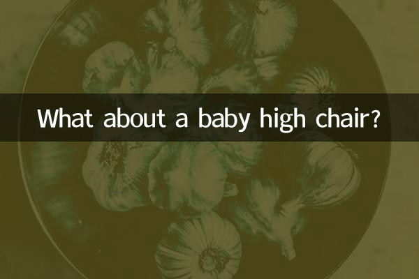 Wie wäre es mit einem Babyhochstuhl?