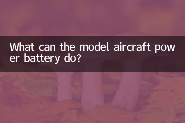 Was kann der Modellflugzeug-Power-Akku?