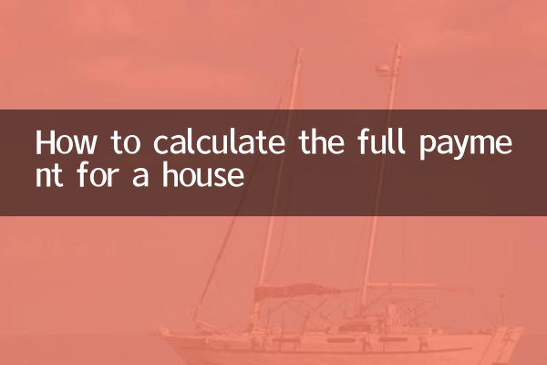Como calcular o pagamento integral para uma casa