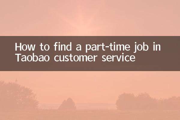 نحوه یافتن یک کار پاره وقت در خدمات مشتری Taobao